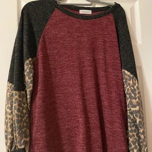 Cheetah sweater